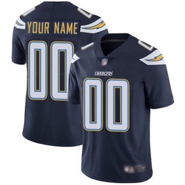 Los Angeles Chargers NFL Football Navy Blue Jersey Men LimitedCustomized Home Vapor Untouchable